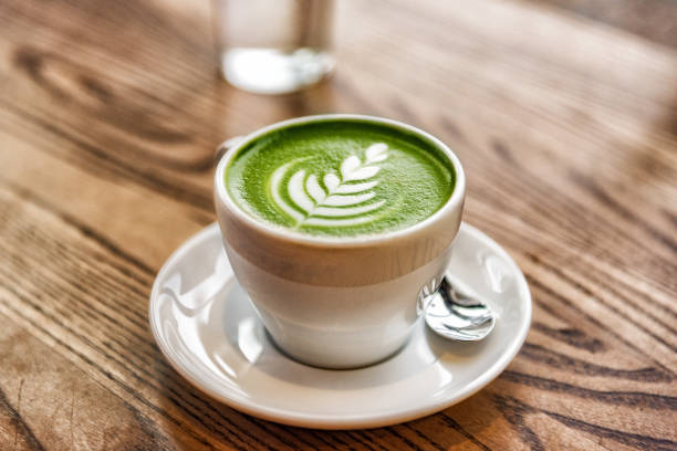 Matcha Dirty Hot Latte
